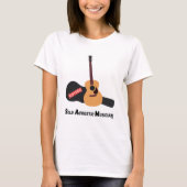 Gecertificeerd SAM Headstock Gitaar Pick T-Shirt(W T-shirt (Voorkant)