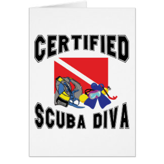 Gecertificeerd SCUBA Diva