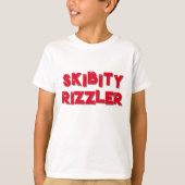 Gecertificeerd Skibity Rizzler T-shirt (Voorkant)