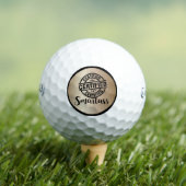 Gecertificeerd Smartass Goud Golfballen (Insitu Shirt)