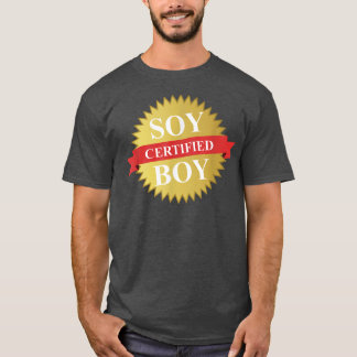 GECERTIFICEERD SOY BOY Funny Simp T-shirt
