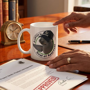 Gecertificeerd Stempel van Goedkeuring Deadpan Z Koffiemok