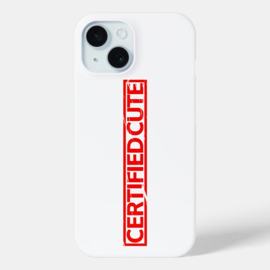 Gecertificeerd stootje Case-Mate iPhone case (Achterkant)