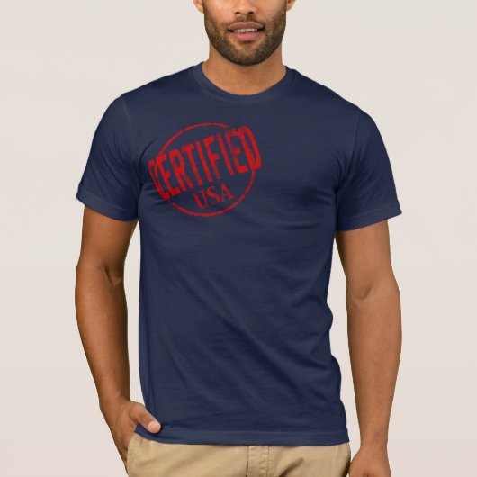 Gecertificeerd T-shirt (Voorkant)