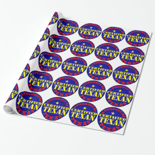 GECERTIFICEERD TEXAANS CADEAUPAPIER