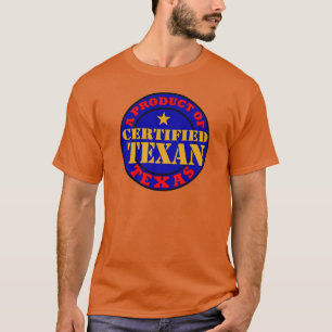 GECERTIFICEERD TEXAANS T-SHIRT