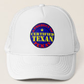 GECERTIFICEERD TEXAANS TRUCKER PET (Voorkant)