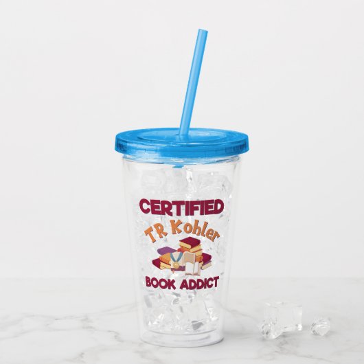 Gecertificeerd TR Kohler Book Addict Acryl Drinkbeker (Achterkant ijs)