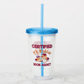 Gecertificeerd TR Kohler Book Addict Acryl Drinkbeker (Voorkant)