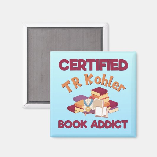 Gecertificeerd TR Kohler Book Addict Magneet (Voorkant / Achterkant)