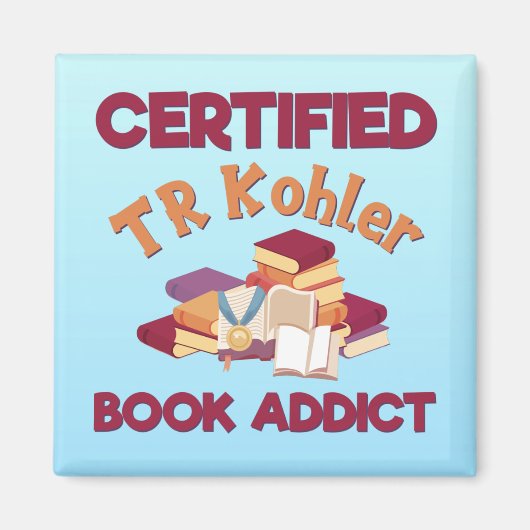 Gecertificeerd TR Kohler Book Addict Magneet (Voorkant)