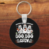 Gecertificeerd Verpleegkundige Halloween Geest CNA Sleutelhanger (Voorkant)