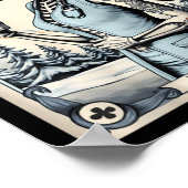 Gecertificeerd Verpleegkundige Istant Tarot Kaart Poster (Hoek)