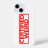 Gecertificeerd vogelstempel Case-Mate iPhone case (Achterkant)