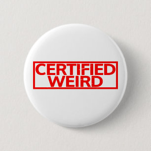 Gecertificeerd vogelstempel ronde button 5,7 cm