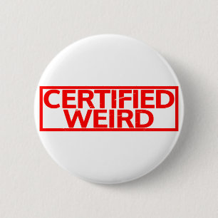 Gecertificeerd vogelstempel ronde button 5,7 cm