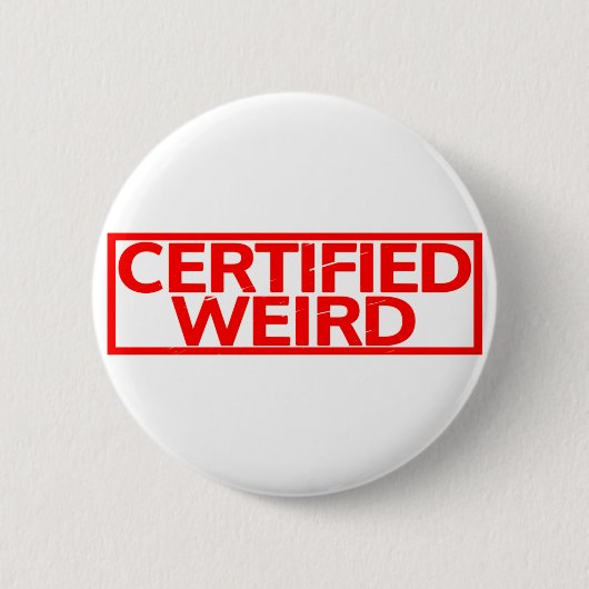 Gecertificeerd vogelstempel ronde button 5,7 cm (Voorkant)