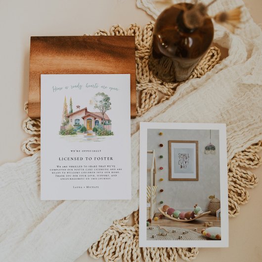 Gecertificeerd voor Foster Announcement | Open har Kaart