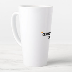 Gecertificeerd Yapper Gen-Z Funny Graphic T-shir Latte Mok