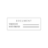 Gecertificeerd Zelfinkend Bedrijfsdocument Zelfinktende Stempel (Design)