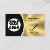 Gecertificeerde aanmeldingsagent voor Black & Gold Visitekaartje (Voorkant)