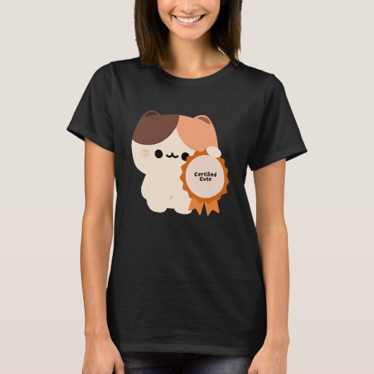 Gecertificeerde Aardige Kat T-shirt (Voorkant)