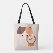 Gecertificeerde Aardige Kat Tote Bag (Achterkant)