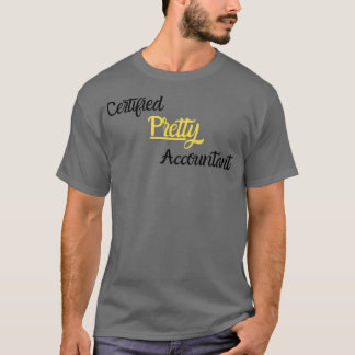 Gecertificeerde accountant t-shirt
