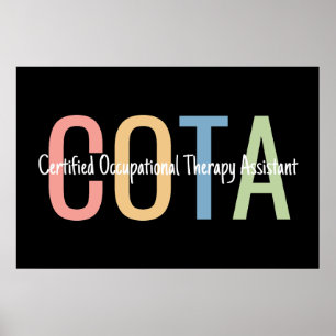 Gecertificeerde assistent voor ergotherapie OTA Poster