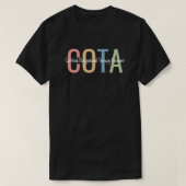 Gecertificeerde assistent voor ergotherapie OTA T-shirt (Design voorkant)