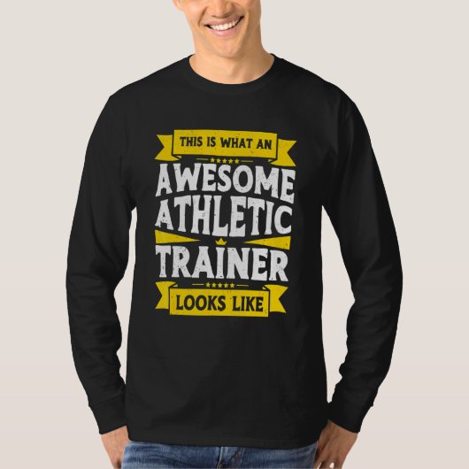 Gecertificeerde Athletic Trainer Supply Outfit 2 T-shirt (Voorkant)