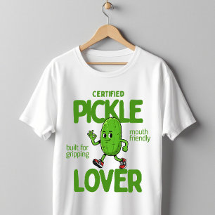 Gecertificeerde Augurkenliefhebber Schattig Grappi T-shirt