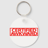 Gecertificeerde Awkward Stamp Sleutelhanger (Achterkant)