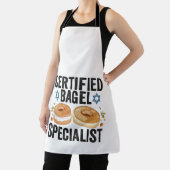 Gecertificeerde Bagel Specialist Grappige Joodse C Schort (Insitu)