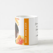 Gecertificeerde beste mam ooit 1 foto-avendcadeau koffiemok (Center)