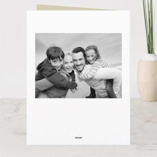 Gecertificeerde beste pap ooit Vaderdag Typografie Kaart (Achterkant)