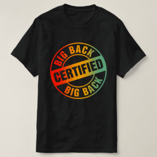 Gecertificeerde Big Back T-shirt