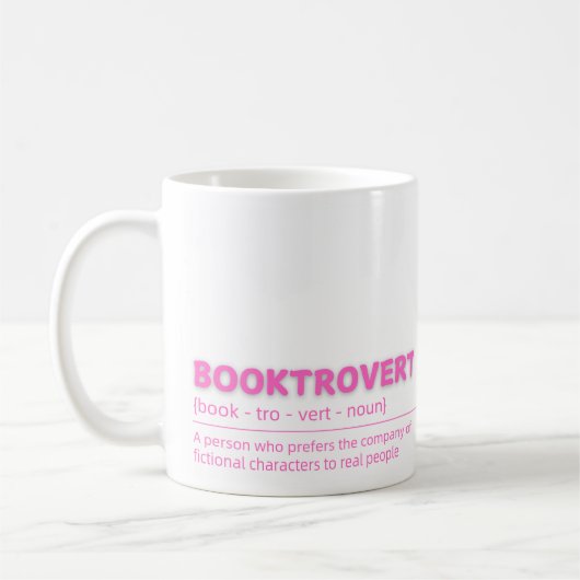 Gecertificeerde Booktrovert-fictieve werelden > Ec Koffiemok (Links)