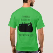 GECERTIFICEERDE BULLDOZER-VINTAGE T-SHIRT (Achterkant)