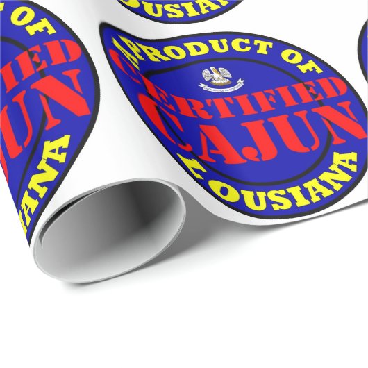 GECERTIFICEERDE CAJUN CADEAUPAPIER (Rol Hoek)