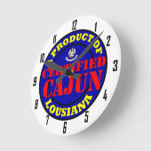 GECERTIFICEERDE CAJUN RONDE KLOK (Hoek)