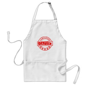 Gecertificeerde Cajun Stamp Standaard Schort