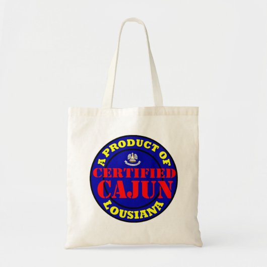 GECERTIFICEERDE CAJUN TOTE BAG (Voorkant)