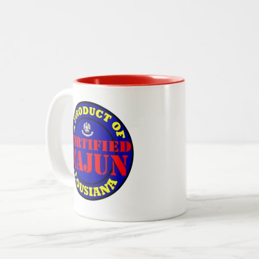 GECERTIFICEERDE CAJUN TWEEKLEURIGE KOFFIEMOK (Voorkant links)