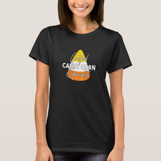 Gecertificeerde Candy Corn Specialist T-shirt (Voorkant)