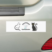 Gecertificeerde cataholic bumpersticker (Op auto)
