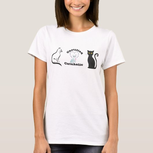Gecertificeerde cataholic t-shirt (Voorkant)