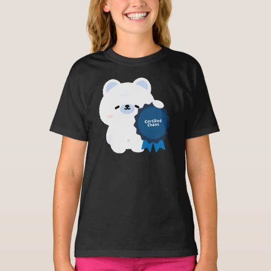 Gecertificeerde Chaos IJsbeer T-shirt (Voorkant)