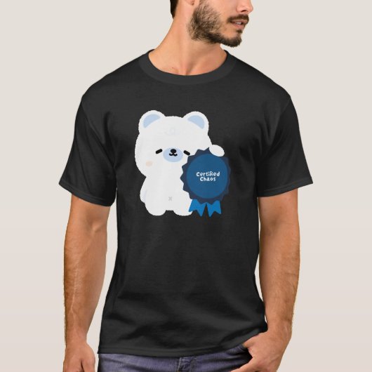Gecertificeerde Chaos IJsbeer T-shirt (Voorkant)