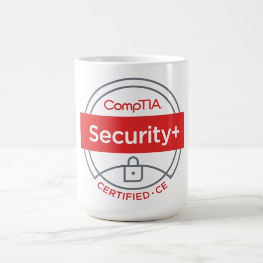 Gecertificeerde CompTIA Security+-Mok Koffiemok (Center)